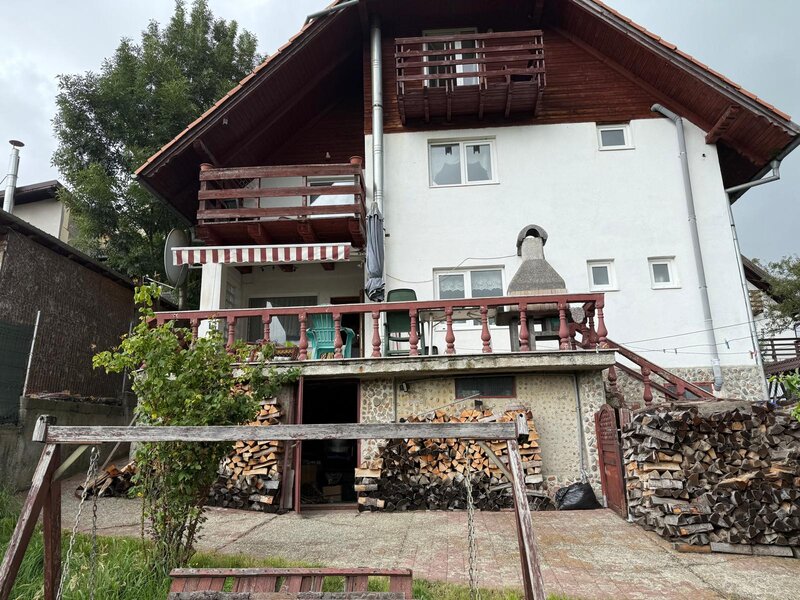 Moeciu de Jos, castelul Bran, vila.